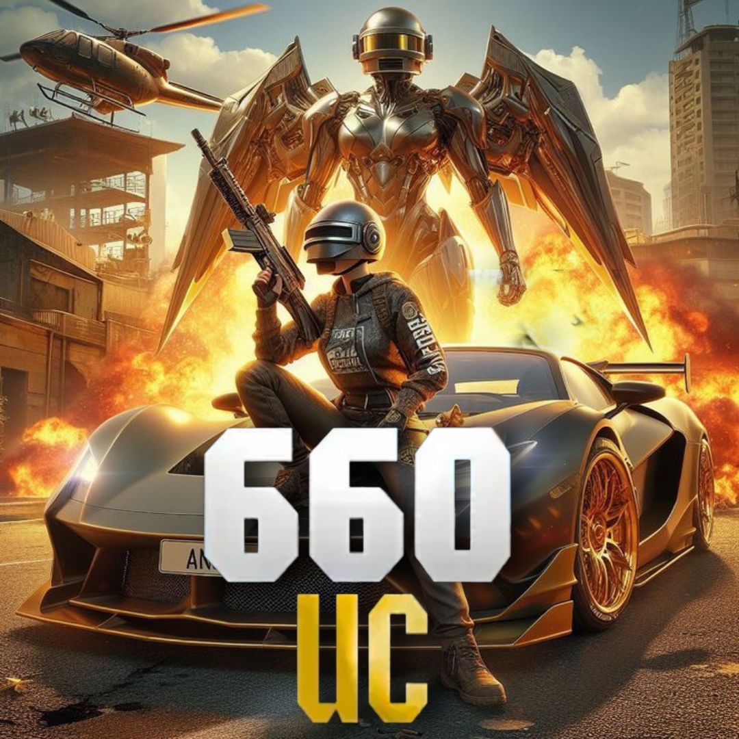 660 PUBG Mobile UC Unknown Cash