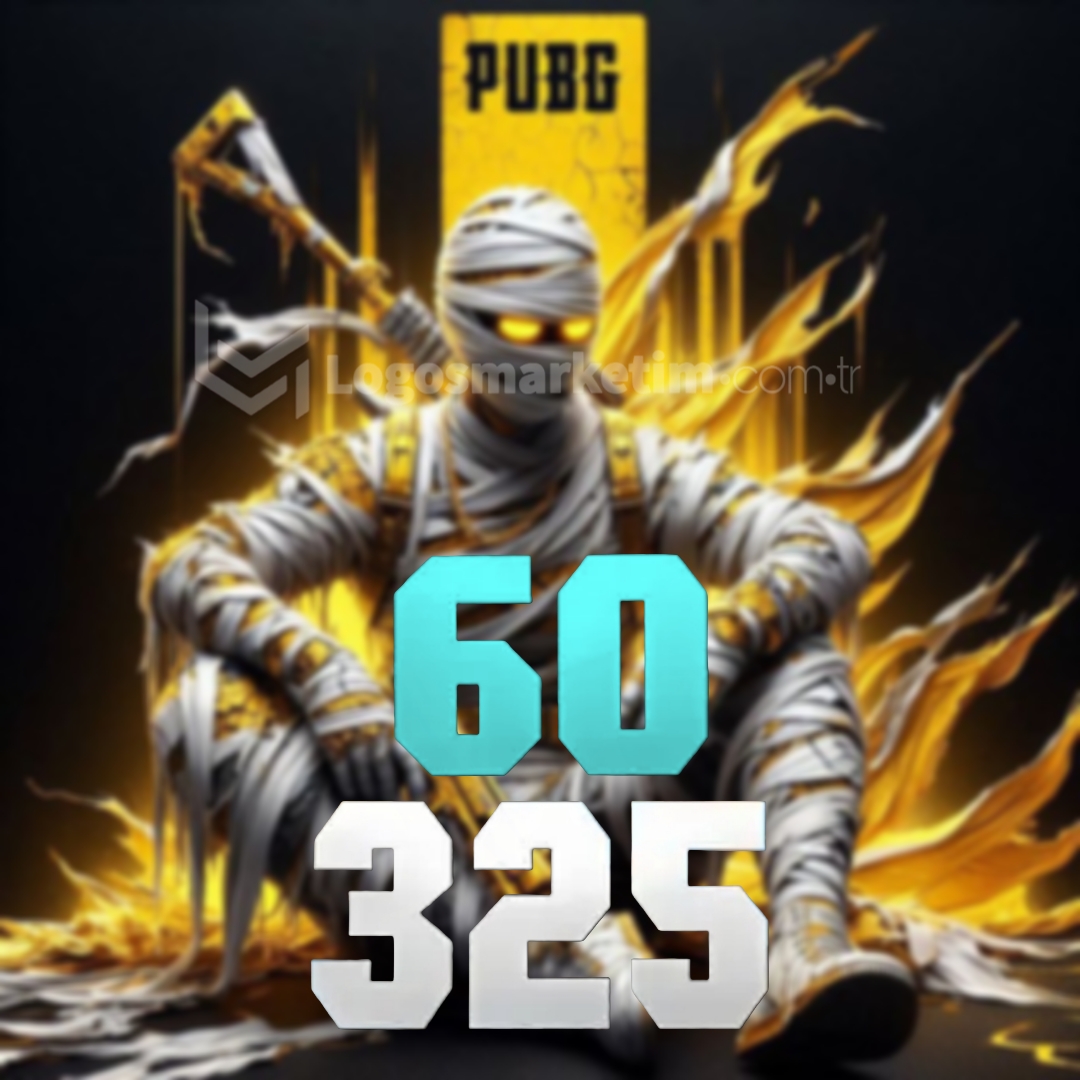 60 - 325 Random Uc key - Pubg Mobile