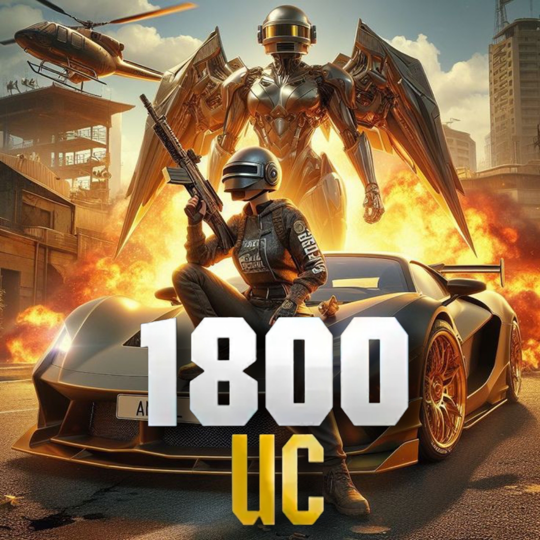 1800 PUBG Mobile UC Unknown Cash