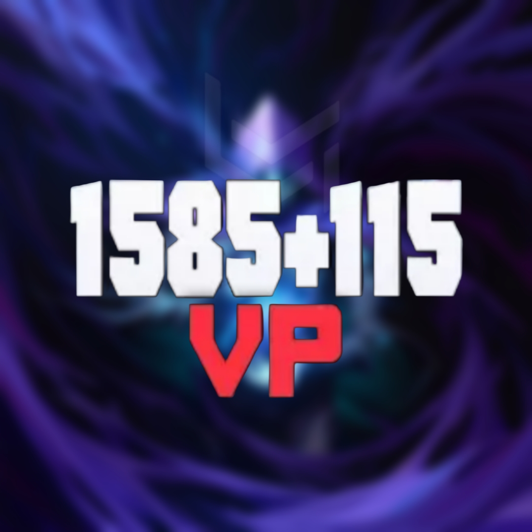 1700 VP Valorant Points