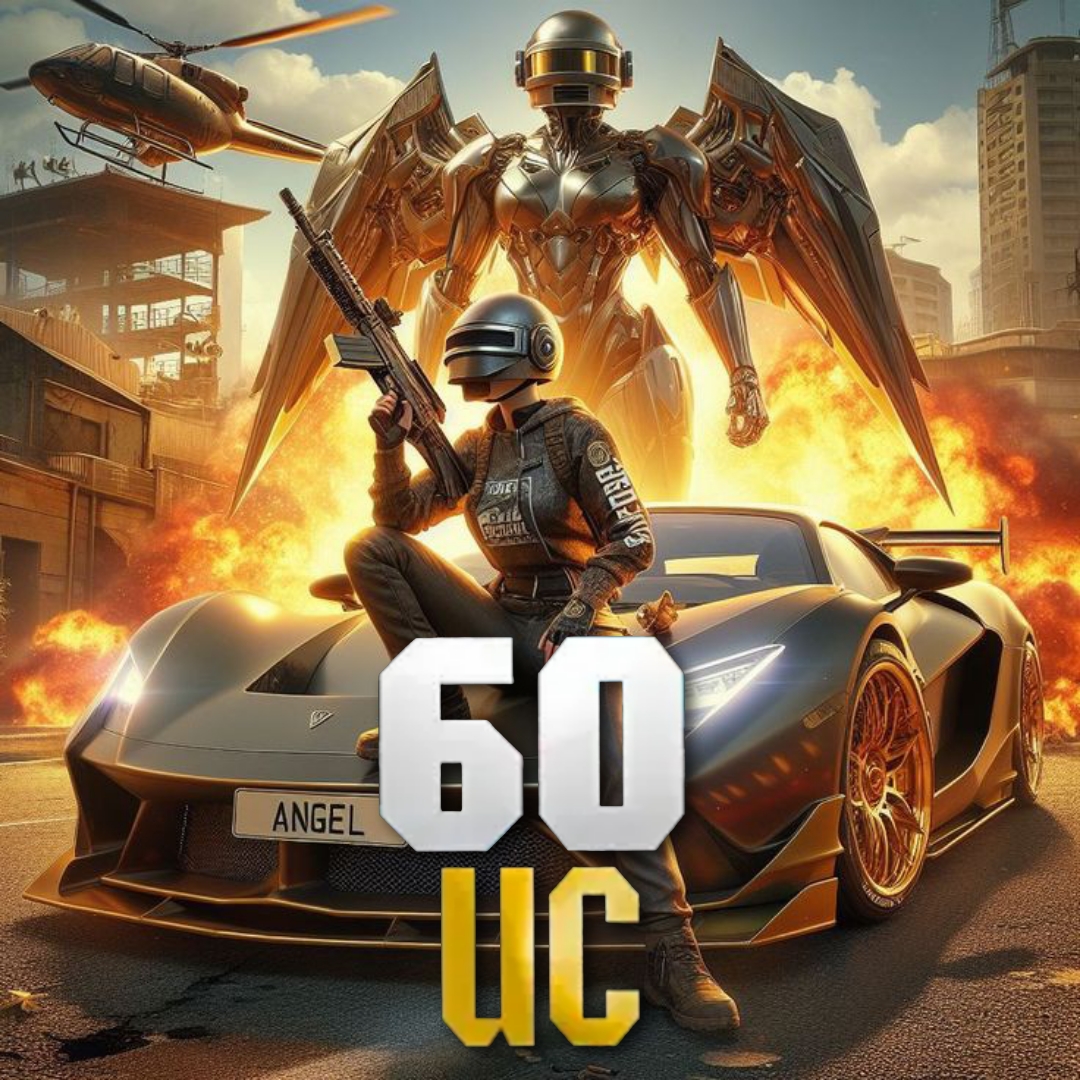 60 PUBG Mobil UC Unknown Cash